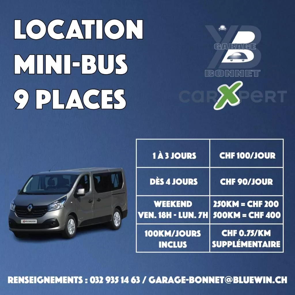 Location mini bus